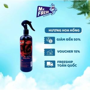 Nước Hoa Xịt Phòng Cao Cấp Paris Ny Night Mr. Fresh 500ML