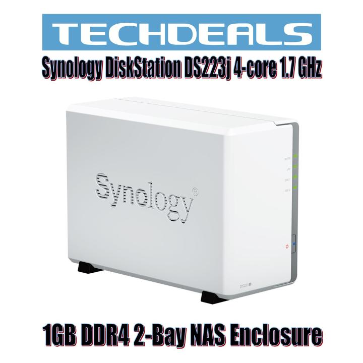 Synology DiskStation DS223j 2-Bay NAS Enclosure | Lazada Singapore