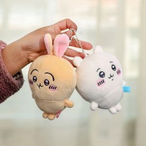 Kawaii การ ์ ตูนอะนิเมะตุ ๊ กตาจี ้ น ่ ารัก Chikawas Hachiware Usagi ตุ ๊ กตาตุ ๊ กตาจี ้ พวงกุญแจของเล ่ นสาวหัวใจของขวัญ