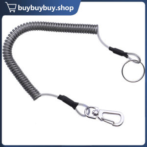 Elastic Coil Stretch Tether Key Lanyard Key Koord Key Chain For Wallet Cellphone Accessories Car Key Holder