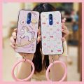 Back Cover bracelet Phone Case For Alcatel 3 2019 Dirt-resistant funny Waterproof soft case Anti-knock Cartoon cute ring. 