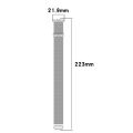 Milanese Loop Metal Band Strap For Samsung Galaxy Fit 3 Stainless Steel Belt Strap Wristband Watchband Bracelet Accessories Tali Jam Tangan Smartwatch for Samsung Fit 3 Band. 
