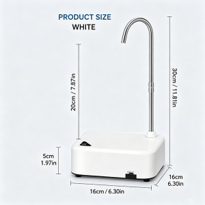 Automatic Desktop Water Dispenser Water Pump One-touch Operation USB Rechargeable Gift Food Grade Silicone Hose