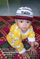Peci Bayi Anak 0-4 Tahun Bordir Nama Bahan Rajut Lembut. 