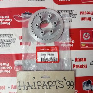 Penekan plat kopling rumah kopling lawan kaki 4 Plate Clutch Pressure Karisma (2002 - 2005) Supra X 125 (2007 - 2014) original honda 22350KPH900