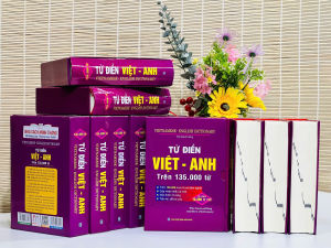 Sách - Từ điển Việt - Anh trên 135.000 từ (bìa cứng) - Vietnamese - English