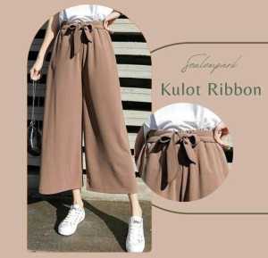 KULOT WOLFIS / WOLLPEACH RIBON PANTS | KULOT MURAH | KULOT TERBARU 2021 | KULOT | KULOT KEKINIAN | Celana Kulot Panjang Wanita Wide Pants | Kulot Celana Wanita Linen Premium Pants Best Seller dan Best Price PIETERLARIS Kulot Ribon