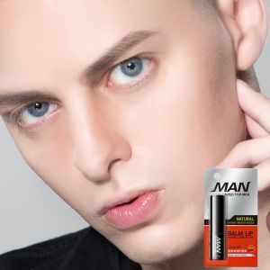 [Real Pict] Lip Balm Man BIOAQUA Pemerah Bibir Pria Pelembab Bibir Pria Perawatan Bibir Pecah Kering Ampuh Menyegarkan