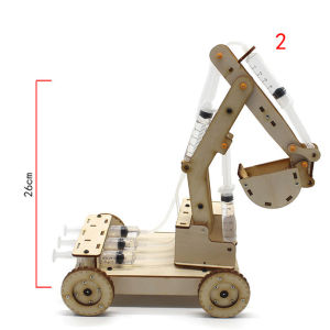 Mainan Rakit Excavator Hidrolik DIY Mainan Edukasi Sains