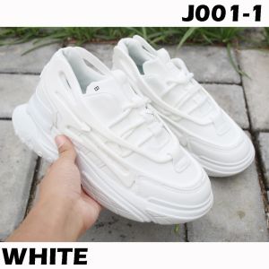Sepatu Sneakers Wanita Import WJ001-1 Sepatu Wanita Kulit Sneakers Import Kulit Wanita Kekinian Import Free Box