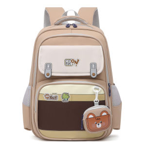 Balo tiểu học in hoạt tiết dễ thương mã 9827 size 43*32cm