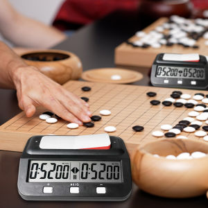 Plastic Competition Timer for Board Games - Adjustable Battery Powered Clock for Teaching