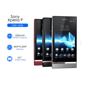 Sony Xperia P LT22 LT22i Mobile Phone Original Unlocked 4.0 Inch 6GB ROM 8MP Camera WIFI