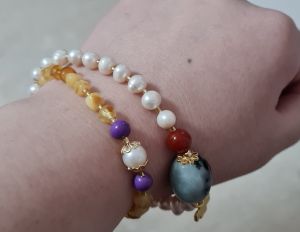 Amber Bracelet with Boracay