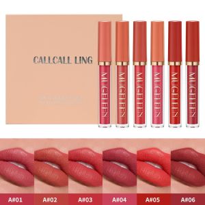 Makeup Nonstick Lip Glaze Set Velvet Matte Matte Liquid Lipstick