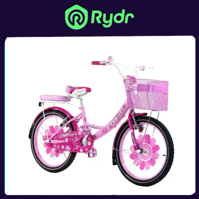Family F-LILLIES 20-inch Pink BMX Bicycle for Kids