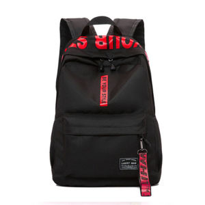 OKADY กระเป๋านักเรียนสำหรับเด็กกระเป๋าเป้ผ้าใบกระเป๋าเป้เด็กผู้หญิงกระเป๋าเป้สะพายหลังคอมพิวเตอร์แฟชั่นเกาหลีกระเป๋าเดินทางกระเ