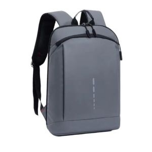 กระเป๋าเป้สะพายหลังจุมากใช้ได้ทุกเพศแฟชั่นทนต่อการสึกหรอกันน้ำสีทึบเดินทางเดินทางเรียบง่ายอเนกประสงค์หรูหรา