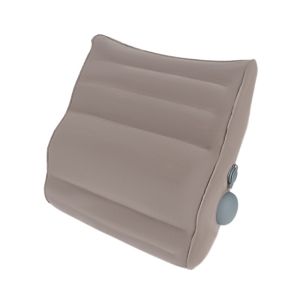 GYYT Thickened Inflatable Waist Pillow Portable Press Type Travel Backrest Pad Soft Waist Protection Wedge Lumbar Cushion Travel