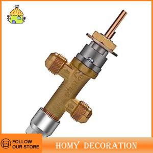 🎄【Special price】🎄Shao ฮีตเตอร์แก๊สโพรเพนสำหรับลานภายในห้องและที่ทำความร้อนลานกลางแจ้งเปลี่ยนการควบคุมหลักวาล์วนิรภัยทองเหลืองพร้อมพอร์ตนำร่อง