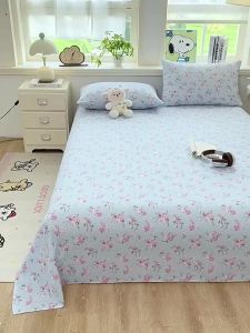 Cooling Pillow Mat Cover with floral design for bedroom dormitory or nursery soft breathable fabric for all seasons.