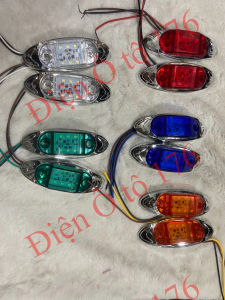 Bóng đèn sườn xe tải đèn led ô tô 6568 6 mắt led siêu sáng siêu đẹp. Điện 12v và 24v dùng chung (giá 1 chiếc)