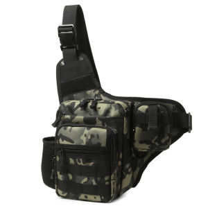 Camping Climbing Bag Chest Pouch For Men Cycling Hiking Travel Outdoor Sport Tactical Military Crossbody Molle Waist Fanny Pack