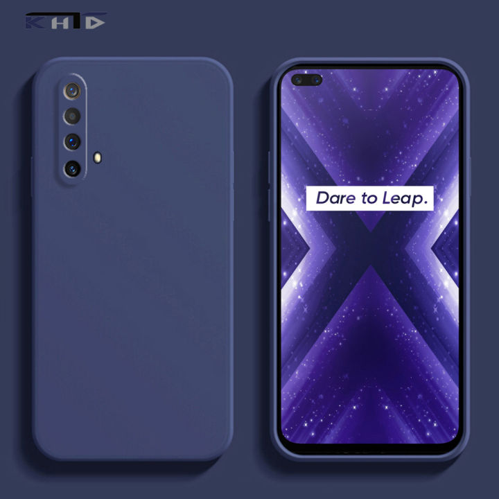 KHTD for realme X50 5G X3 SuperZoom Phone Case Liquid Silicone