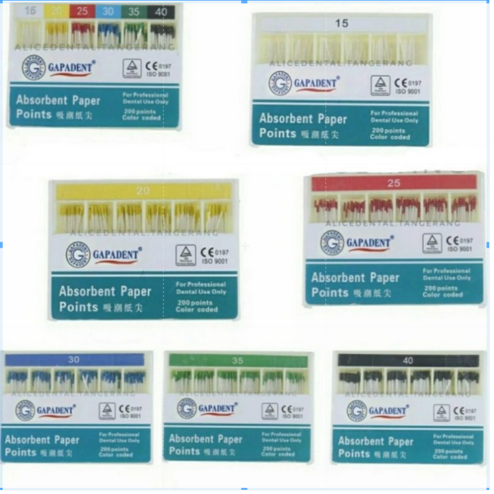 Dental paper point gapadent / papper points Endo PSA Lazada Indonesia
