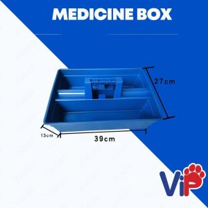 Pet Medicine Organizer Box Daily Pill Case for Cats and Dogs