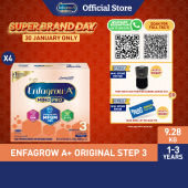Enfagrow A+ Step 3 ORIGINAL 9.28kg Susu Milk Formula Powder | Exclusive Ecommerce Bundle Enfagrow A Plus Mindpro Step 3 - Lazada