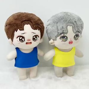 Labubu Changeable Vinyl Pendant Overalls 15cm Blind Labubu Macaron Overalls