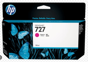 【Free Shipping】HP ink 727 130-ml Magenta DesignJet Ink Cartridge B3P20A HP DesignJet T2530 36-in PostScript Multifunction (L2Y26A#B1K)