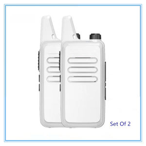 2Pcs Motorola Walkie Talkies Portable 5W High Frequency Long Range Two Way Radio Walkie Talkie
