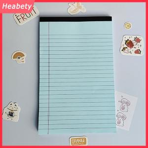 Heabety Tearable pháp lý Pad văn phòng Nguồn cung cấp mực bằng chứng xé trang viết tờ giấy notepad đơn giản lót giấy viết nguệch ngoạc cuốn sách