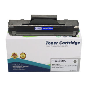 Compatible W1660A 166A Black Toner Cartridge 1500 Pages Yield (A45% Coverage) Replacement for HP Laser MFP 1188NW 1188W 1188PNW 1188A 1008A 1008W 1136W Laser Printers