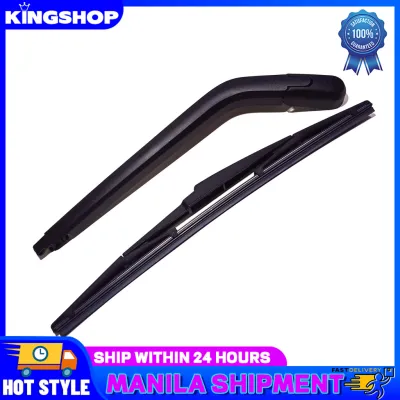 【Local Seller/Hot Sale🔥】Car Windscreen Rear Wiper Arm and Blade Bajaj RE TVS King Avanza Innova Wigo (Wiper Blade & Arm Set Banana Type)