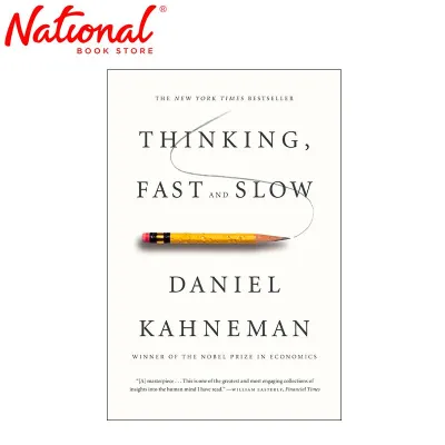 Thinking Fast and Slow by Daniel Kahneman - Trade Paperback - Business Books
