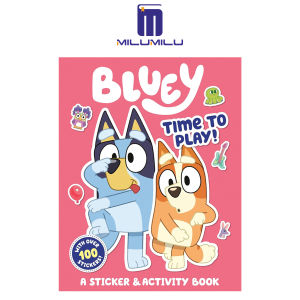 Bluey: Time to Play!: A Sticker & Activity Book Paperback – Sticker Book by Penguin Young Readers Licenses Original English books