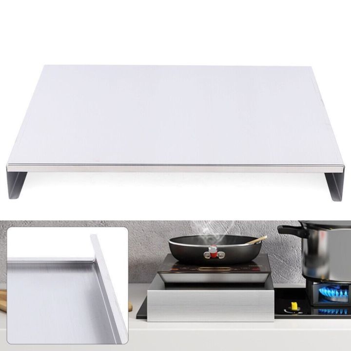 [3468] Stainless Steel Gas Stove Cover 50 X 40CM Lazada Singapore