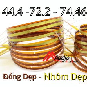 Vòng coil treble 750 450 850 dây dẹp nhôm và đồng
