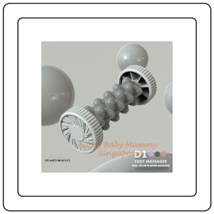 【JJ HOME】Foot Massage Roller | Reflexology Plantar Massager | Relaxing Foot Roller