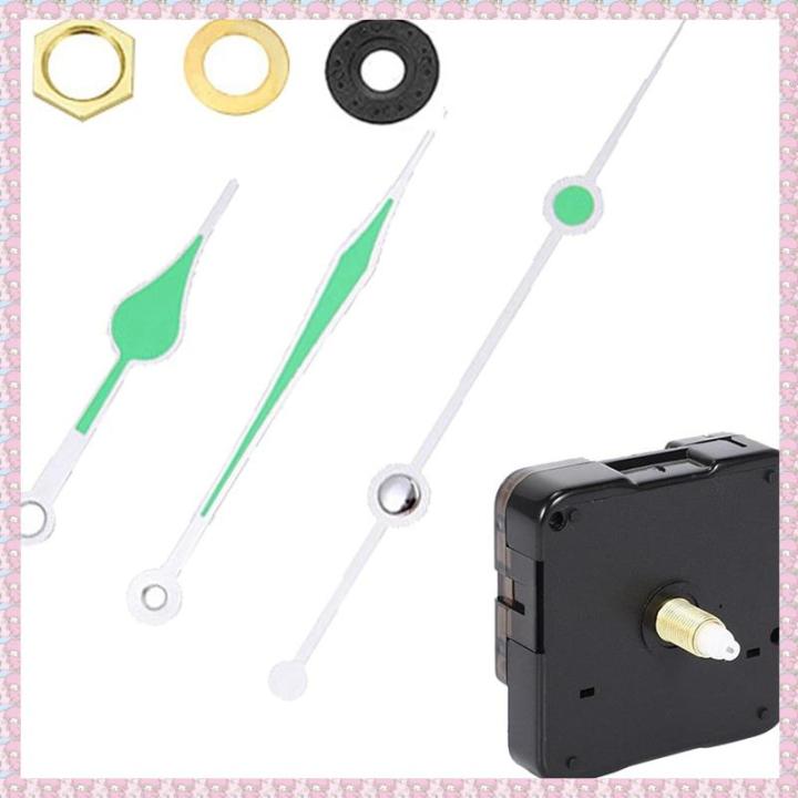 (BIXP) Silent Clocks Kit Quartz Long Shaft Clock Movement Kit Clock ...