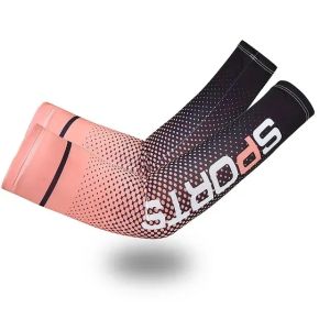 1 Pair Breathable Cooling Arm Sleeves Ice Silk Fishing Accessories Outdoor Sports Sun UV Protection Covers Quick Drying Cycling Sleeves Protection