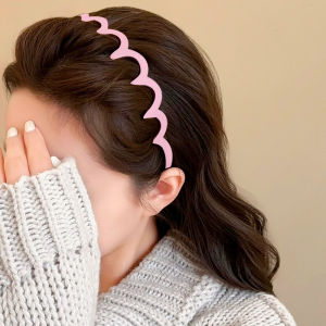 Headband for Face Wash Headwear Wave Fluffy Womens Summer Durable Personality