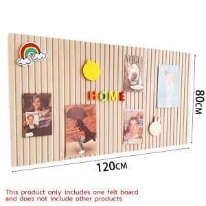 Felt board Softboard decoration 毛毡板 Sticker felt board Cork board Felt board wall 60*120、80*120cm 9mm Vertical grain