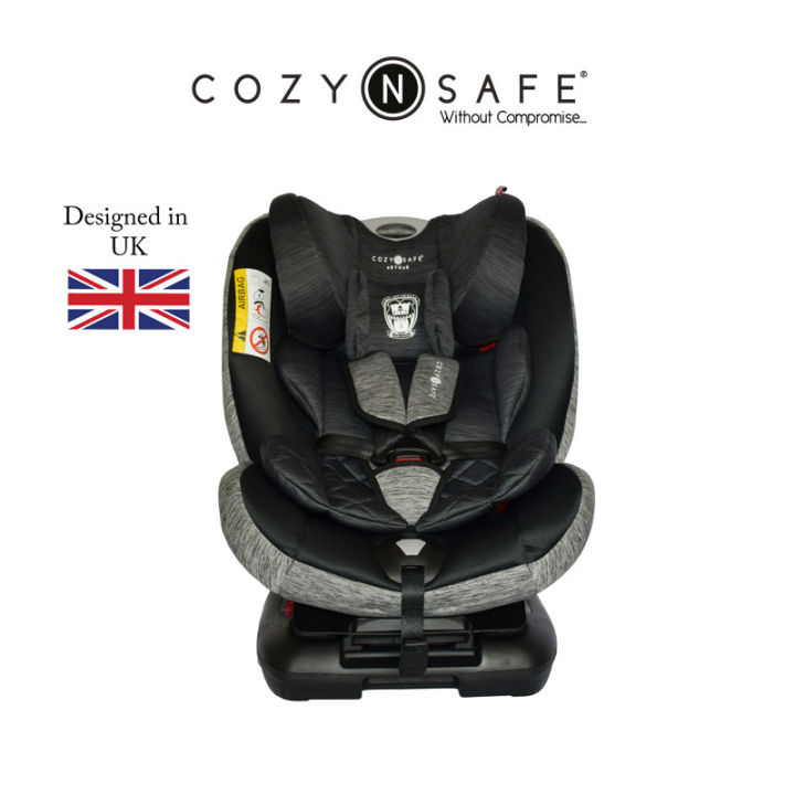 Cozy N Safe Arthur Group 0+/1/2/3 Child Convertible Car Seat, Isofix ...