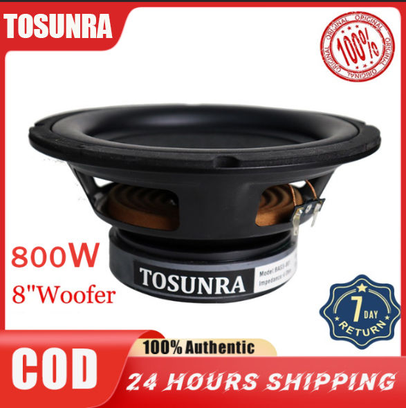 Buy 1Take 1]TOSUNRA 8 Inch Subwoofer Speaker 800W 4Ω Party Stereo