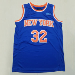 Áo đấu bóng rổ New York Knicks 32 TOWNS áo đấu bóng rổ thêu cổ điển