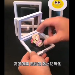 Bấm vào túi chứa móng tay giả từ Pháp đầu mũi móng tay Hiển thị lưu trữ hộp đựng móng giả chủ sở hữu cho tiệm làm móng nghệ thuật nhà